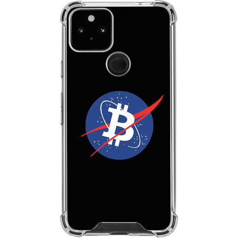 Bitcoin Logo Google Pixel 5 Clear Case